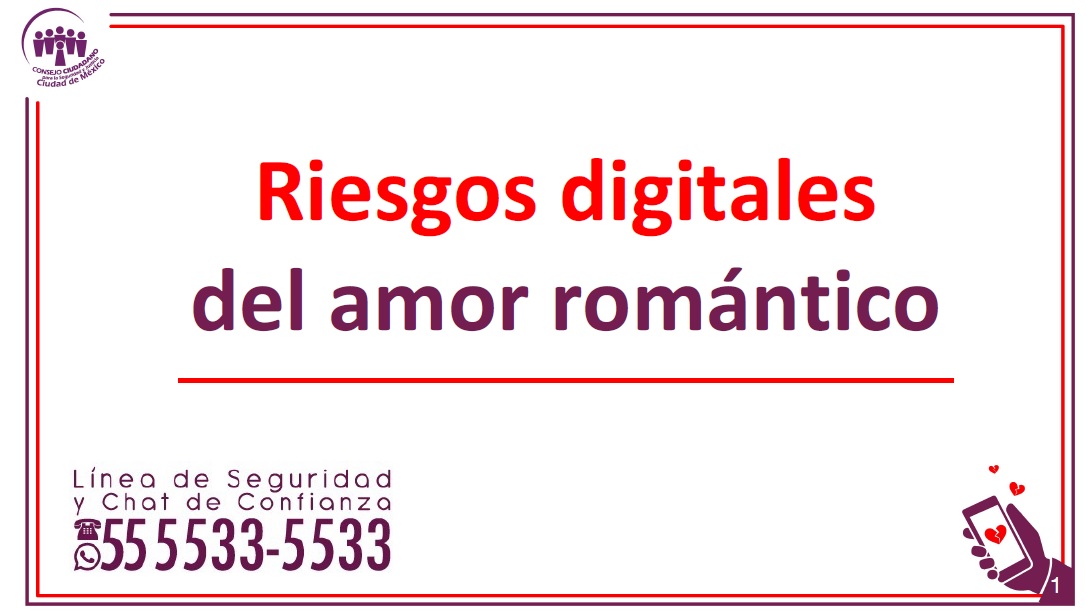 Riesgos digitales del amor romántico